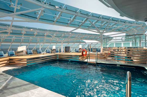 MSC Yacht Club Sundeck & Bar