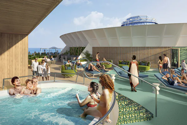 Suite Sun Deck Whirlpool