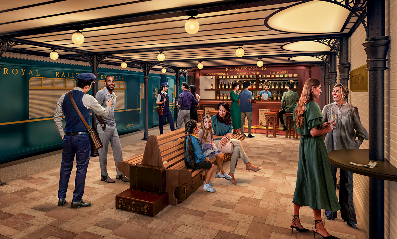 Альтернативный ресторан Royal Railway℠ - Legend Station
